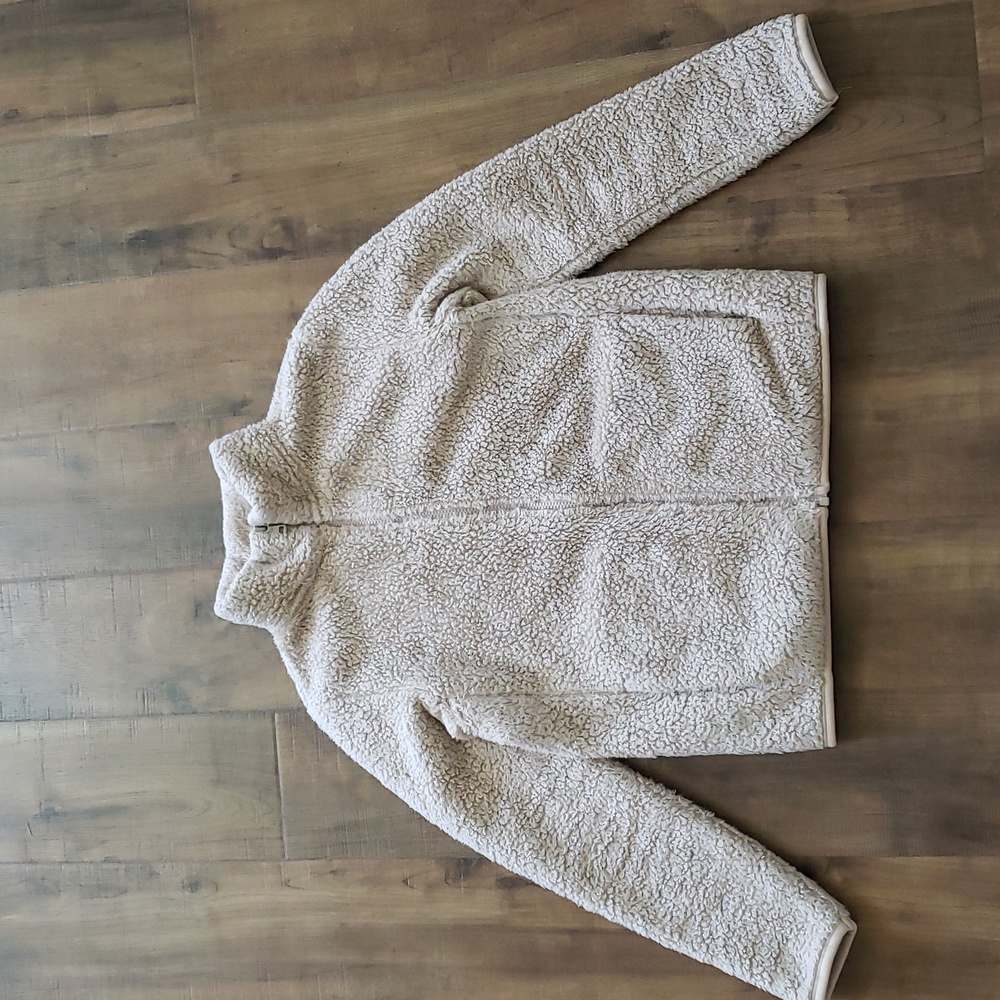 Uniqlo Fleece, Size S, Beige